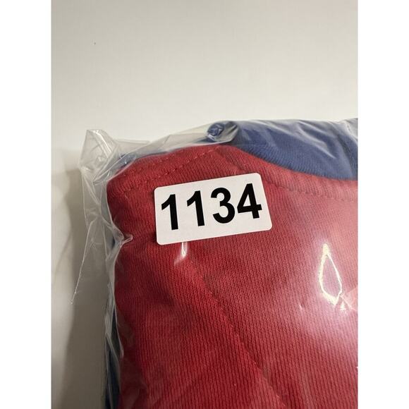 Starter NEW YORK GIANTS Fleece Hoodie Full-Zip Hooded Sweatshirt Size Medium - Picture 11 of 11